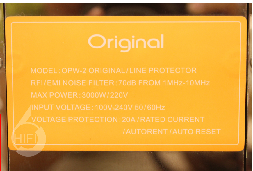 原創Original,Original OPW-2,電源排插,音響電源插座