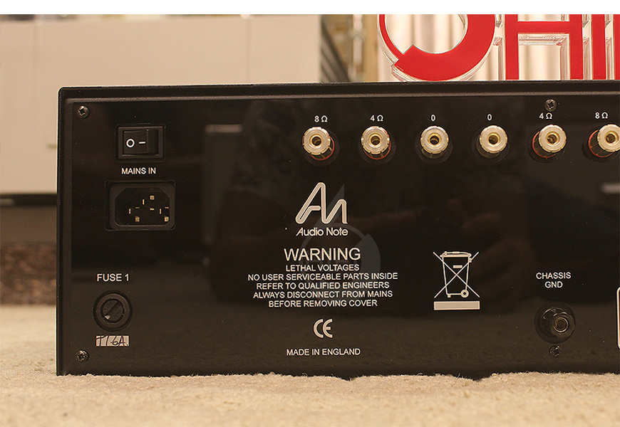 Audio Note Oto Line SE,英國音樂貴族Audio Note Oto Line SE 真空管合并機,英國音樂貴族Audio Note 膽功放