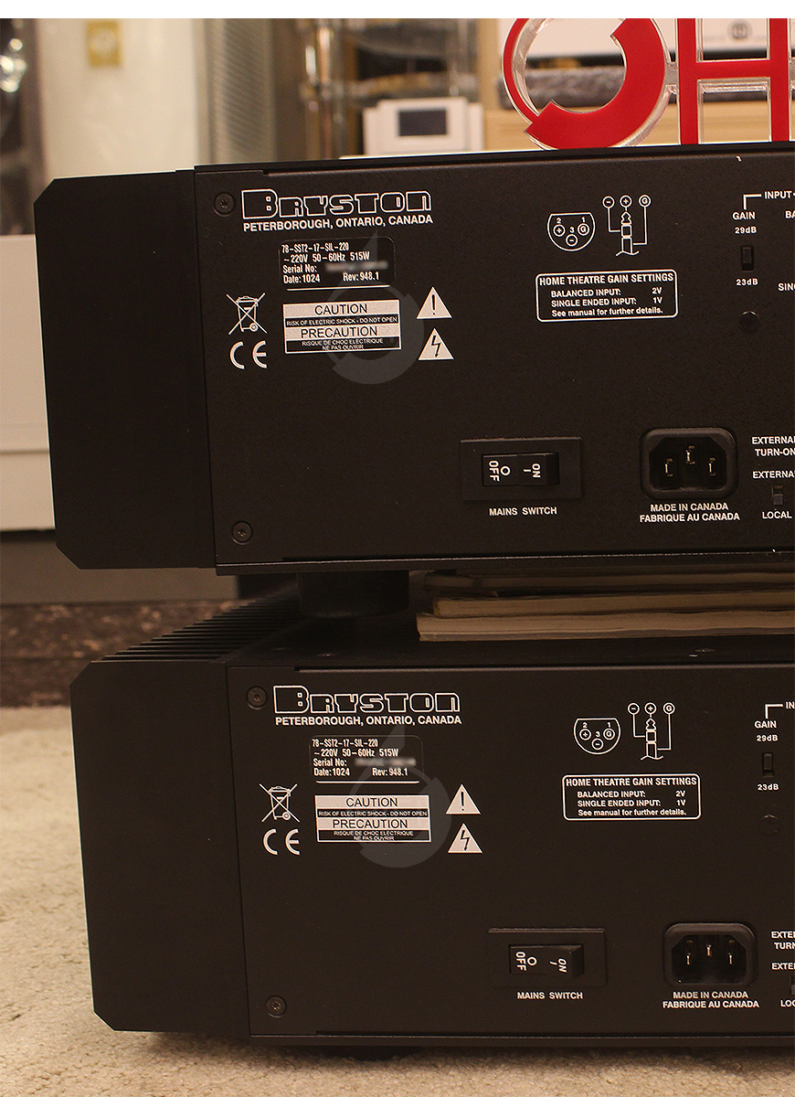 Bryston 7B SST2,加拿大百事通Bryston 7B SST2 單聲道后級,加拿大百事通Bryston HIFI功放