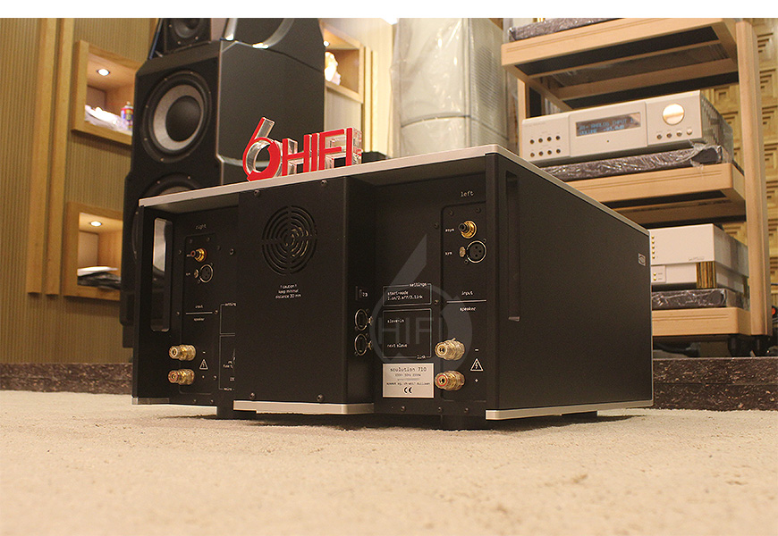 登峰 710 立體聲后級,Soulution 710,登峰Soulution HIFI功放