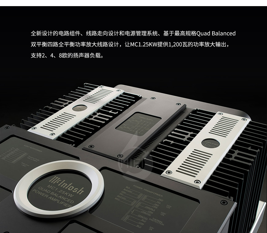 麥景圖MC1.25KW 單聲道后級,McIntosh MC1.25KW,麥景圖功放