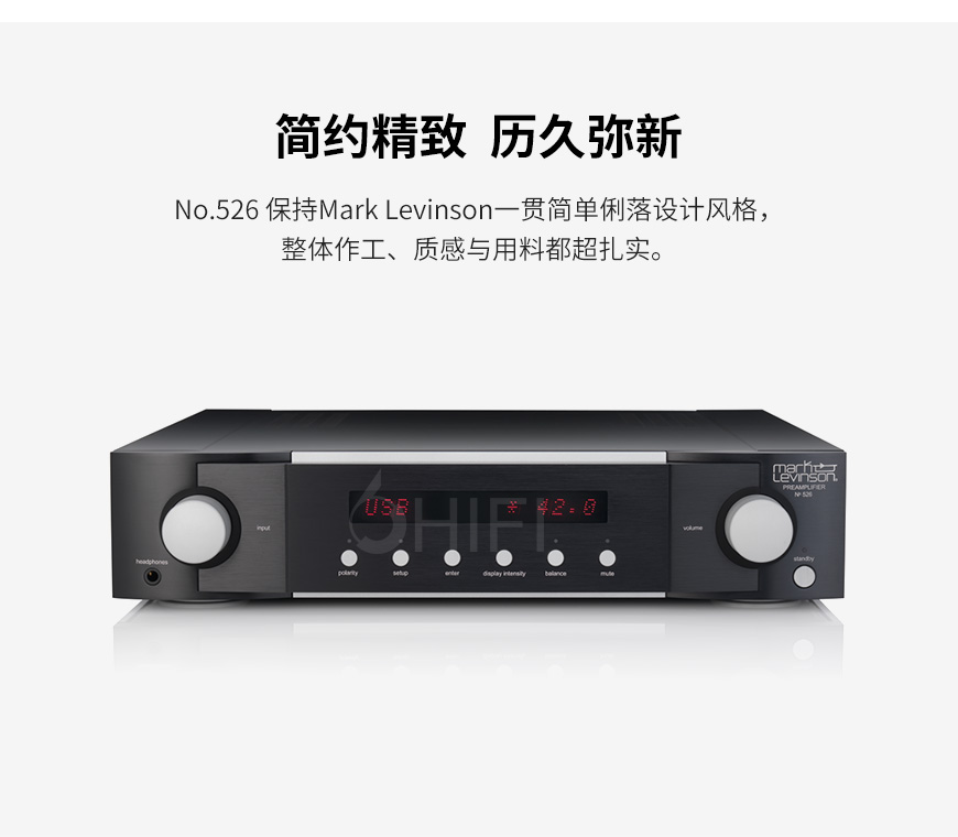 Mark Levinson No.526 前級,馬克萊文森 No.526 前級,Mark Levinson 前級
