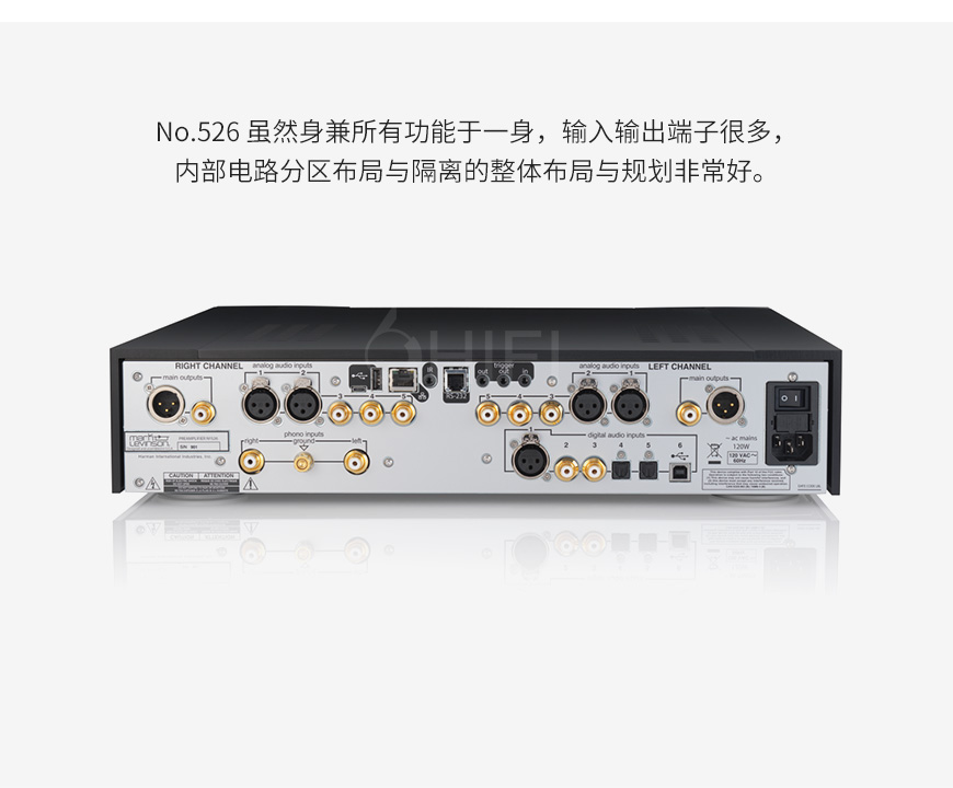 Mark Levinson No.526 前級,馬克萊文森 No.526 前級,Mark Levinson 前級