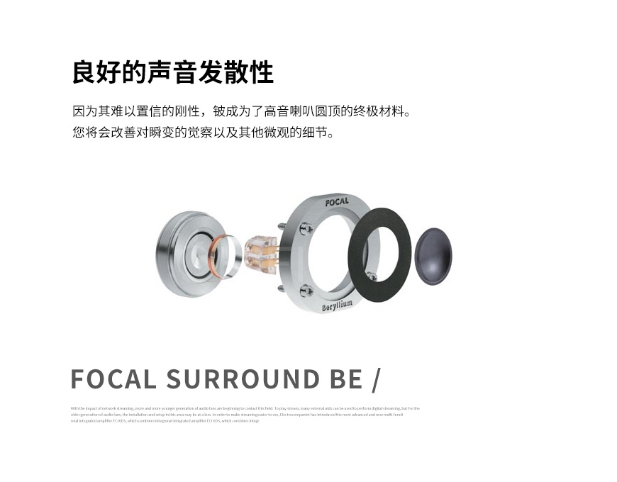 法國 勁浪 Focal SOPRA Surround Be 環繞箱,勁浪 SOPRA Surround Be 環繞箱,法國 勁浪 環繞箱