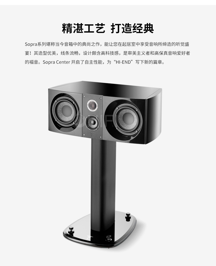 法國 勁浪 Focal Sopra Center 中置箱,勁浪 Sopra Center 中置箱,法國 勁浪 中置箱