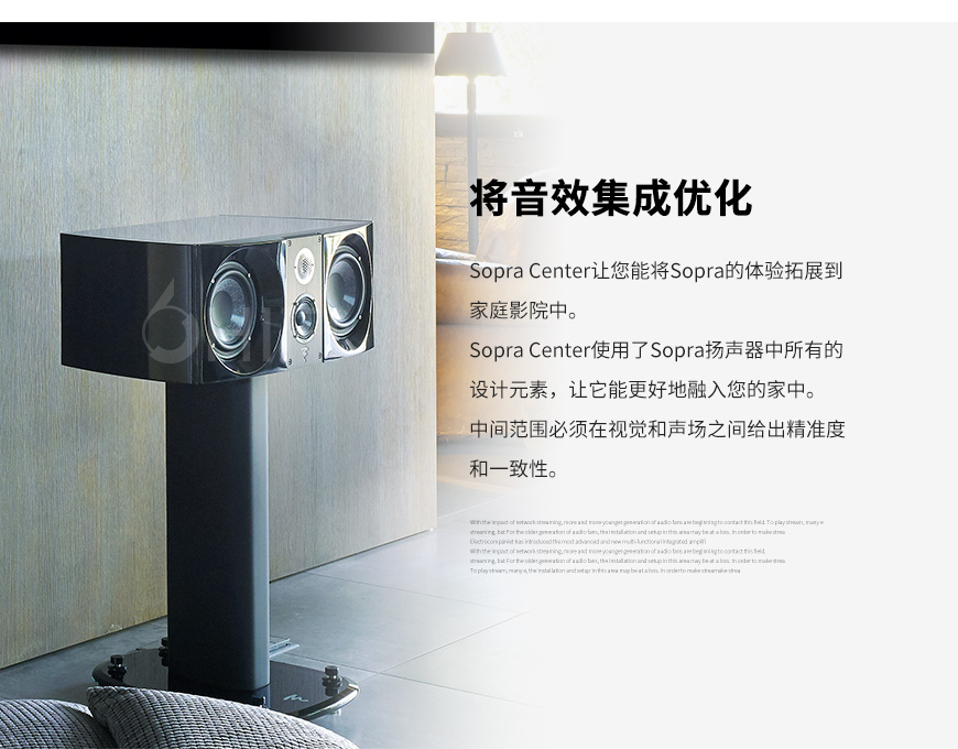 法國 勁浪 Focal Sopra Center 中置箱,勁浪 Sopra Center 中置箱,法國 勁浪 中置箱
