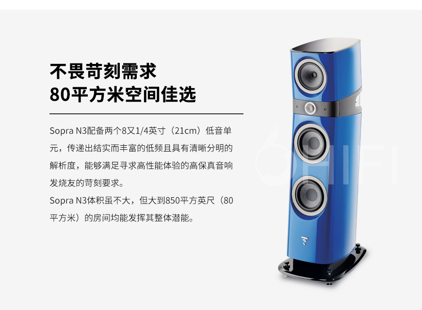 法國 勁浪 Focal Sopra N3 落地箱,勁浪 Sopra N3 落地箱,法國 Focal Sopra N3,法國 勁浪