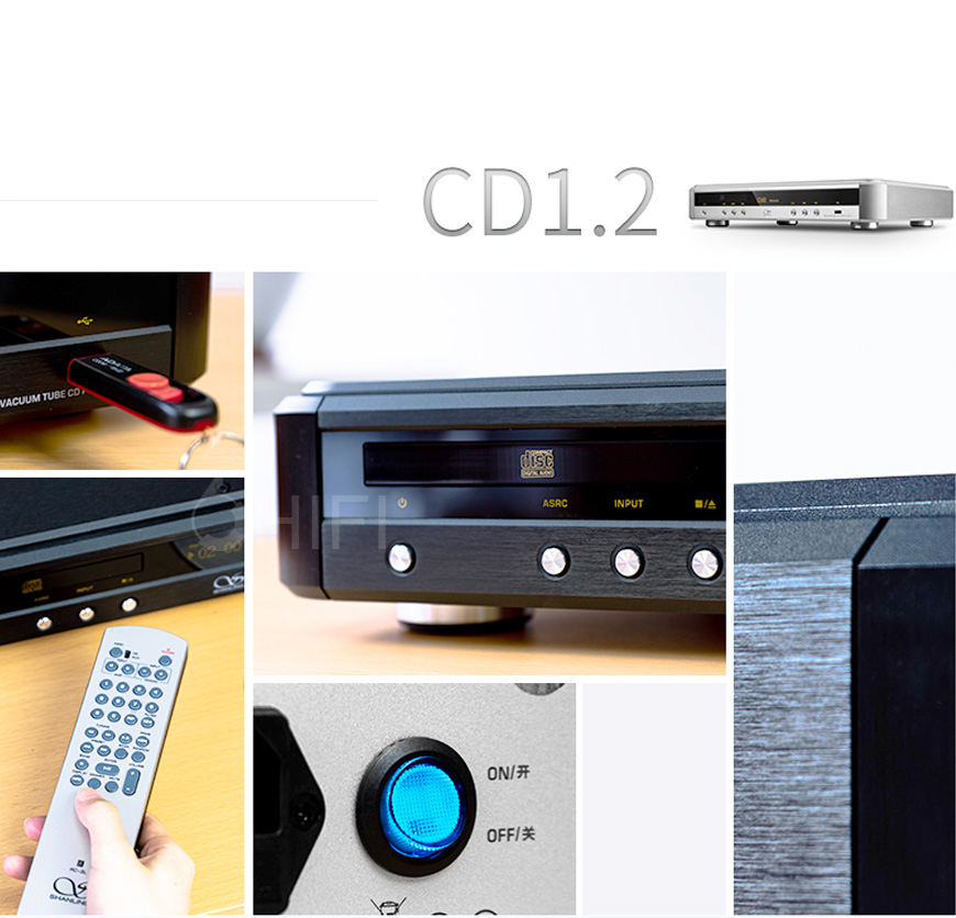 中國 山靈 SHANLING CD1.2A 電子管CD機,山靈 CD1.2A 電子管CD機,中國 SHANLING CD1.2A,中國 山靈