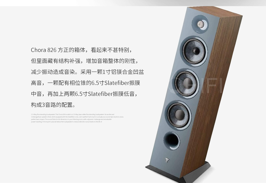 法國 勁浪 Focal Chora 826 落地箱,勁浪 Chora 826 落地箱,法國 Focal Chora 826,法國 勁浪