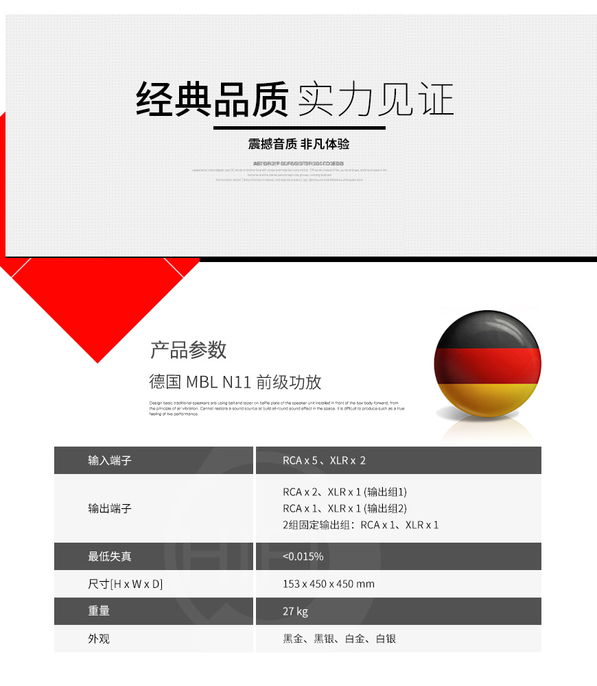 MBL N31 CD機,MBL N11 前級,MBL N21 立體聲后級,MBL 111F 落地箱
