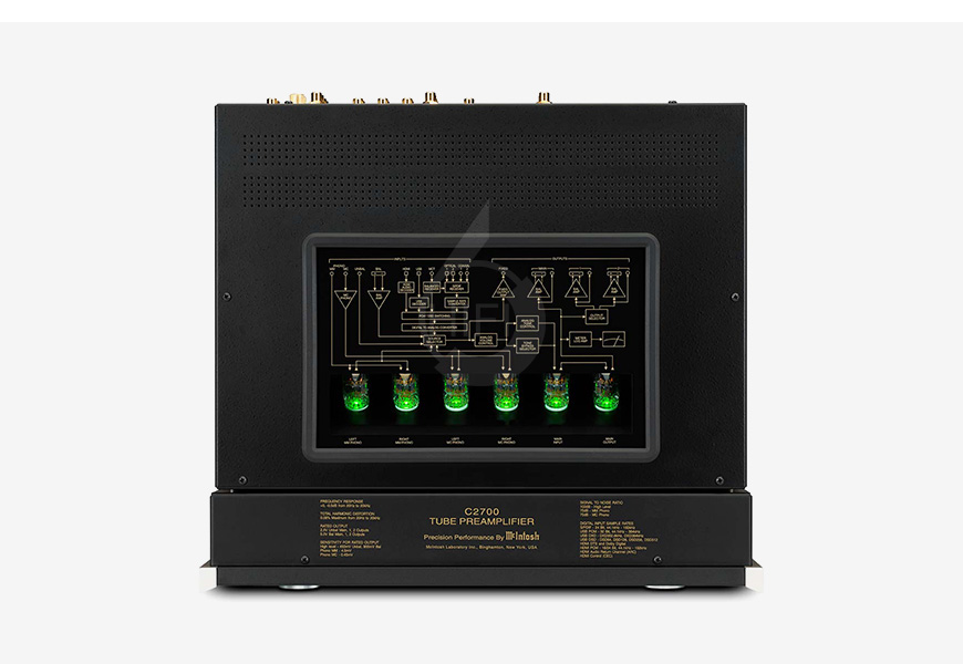 美國,McIntosh 麥景圖,McIntosh,麥景圖,C2700,真空管前級,前級,功放